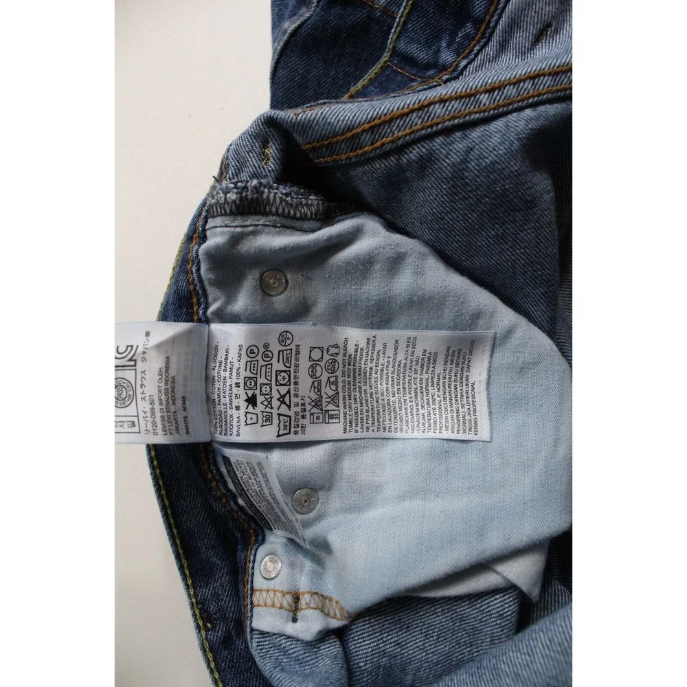 Levi's 550 Men's Jeans Size 42x31 (Tag 42x32) Blue‎ Denim Relaxed Fit Levi Pants